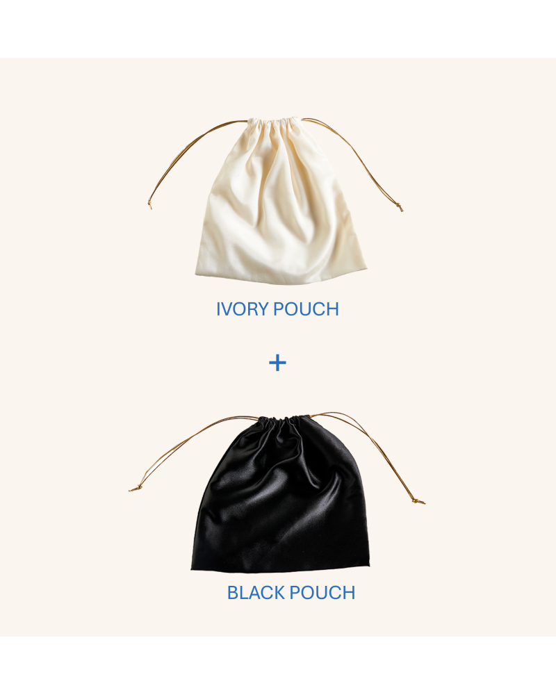Y'am Capri Helenuccia Bag + un sacchetto colorato nero Consegna Veloce