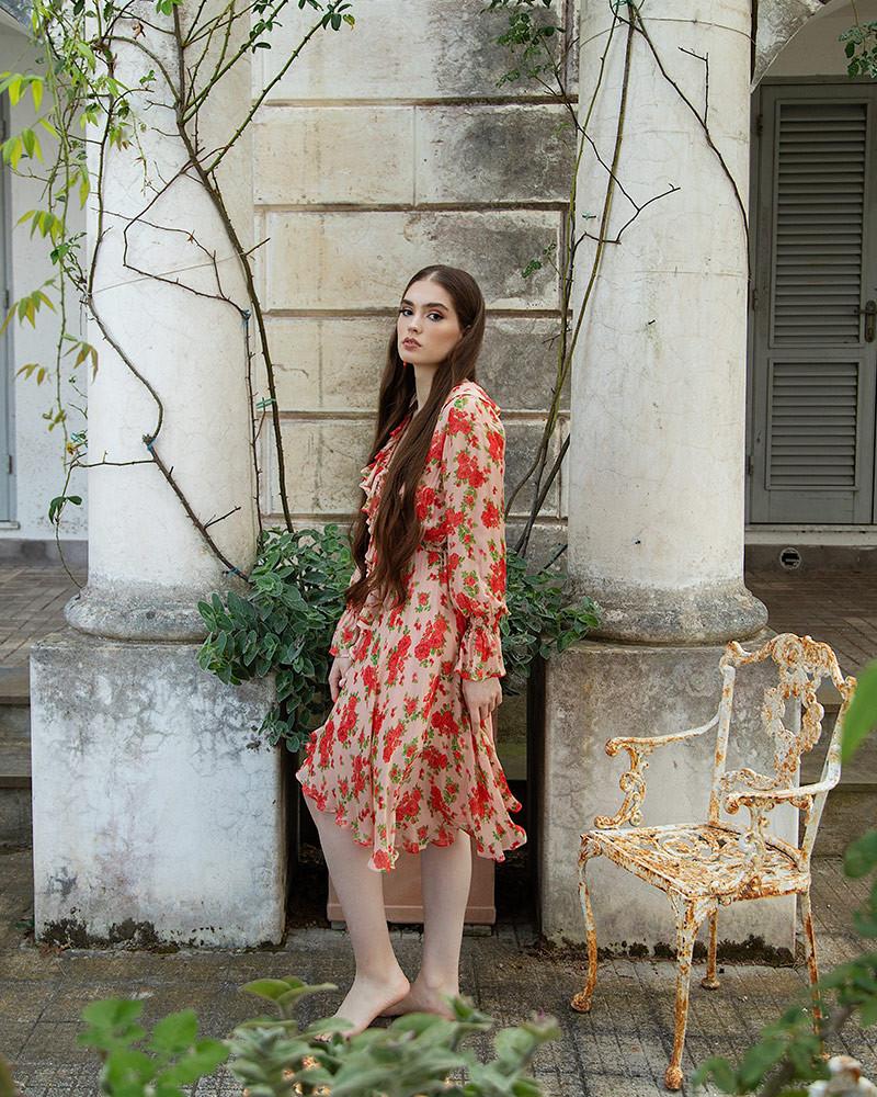 Y'am Capri Flora Dress Offerta