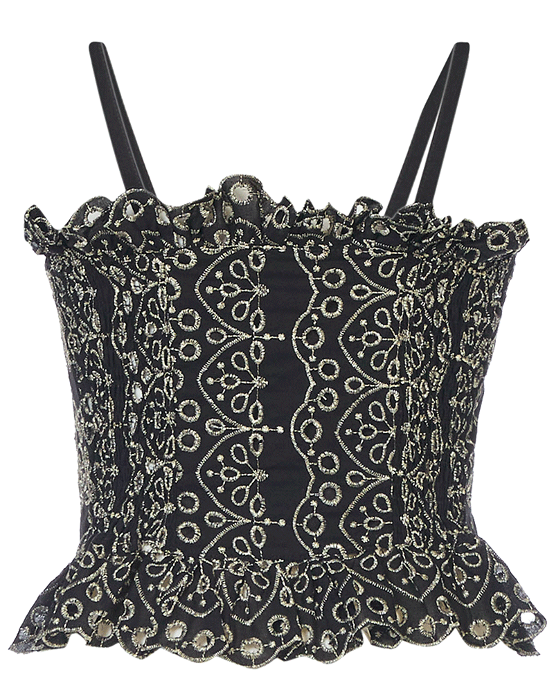 Y'am Capri Laura Crop Top Outlet