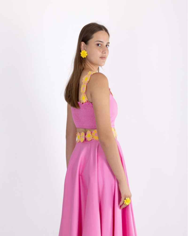 Y'am Capri Cuore Top Margherite Fino Al -60%