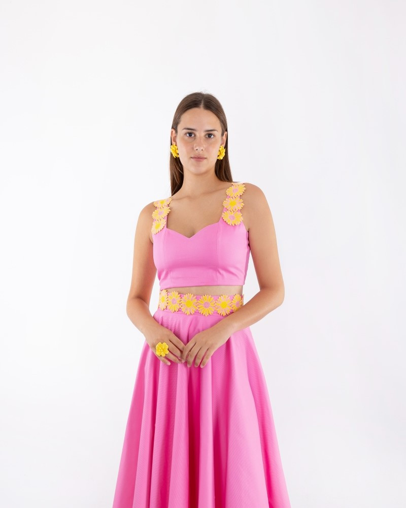 Y'am Capri Cuore Top Margherite Shopping Online
