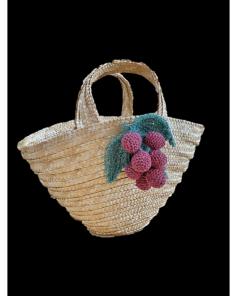 Y'am Capri Sfogliatella bag Uva Rosé