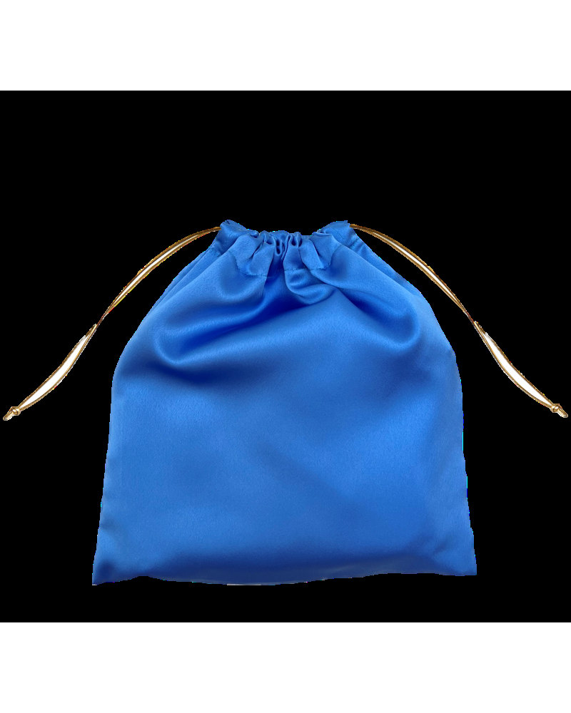 Y'am Capri Helenuccia Bag + un sacchetto colorato blu carta da zucchero In Saldo