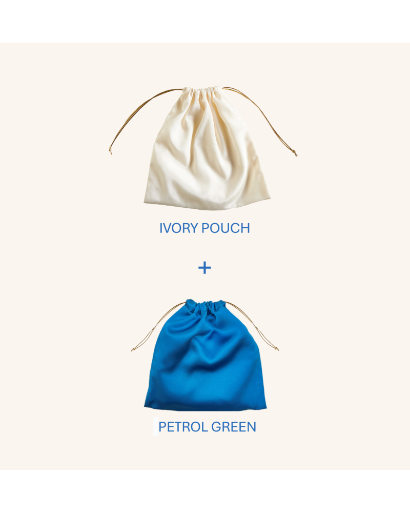 Y'am Capri Helenuccia Bag + un sacchetto colorato Nuova