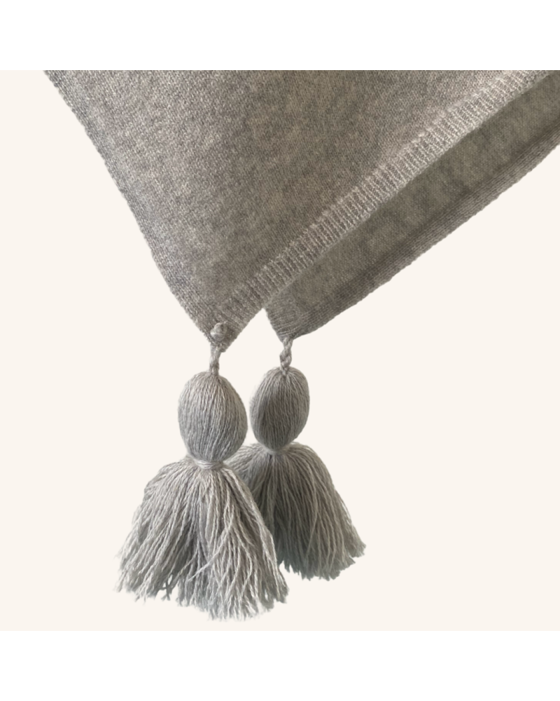 Y'am Capri Poncho Capri Cashmere merino wool and silk Consegna Veloce