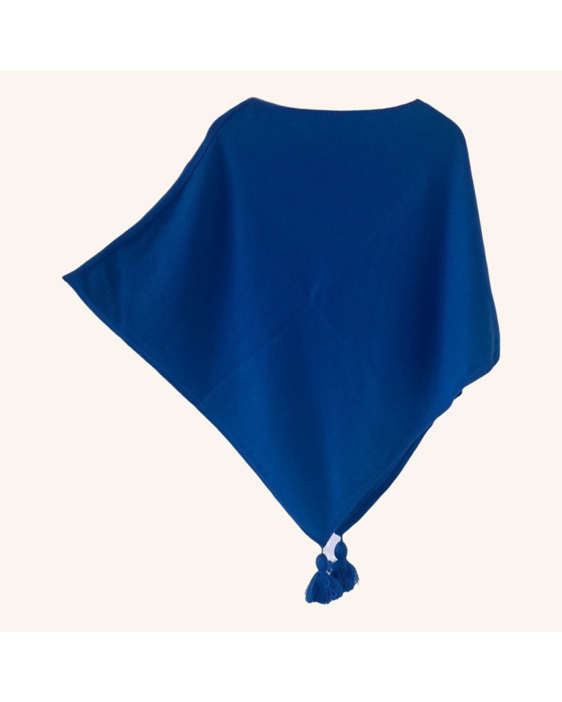 Y'am Capri Poncho Capri Cashmere merino wool and silk Italia