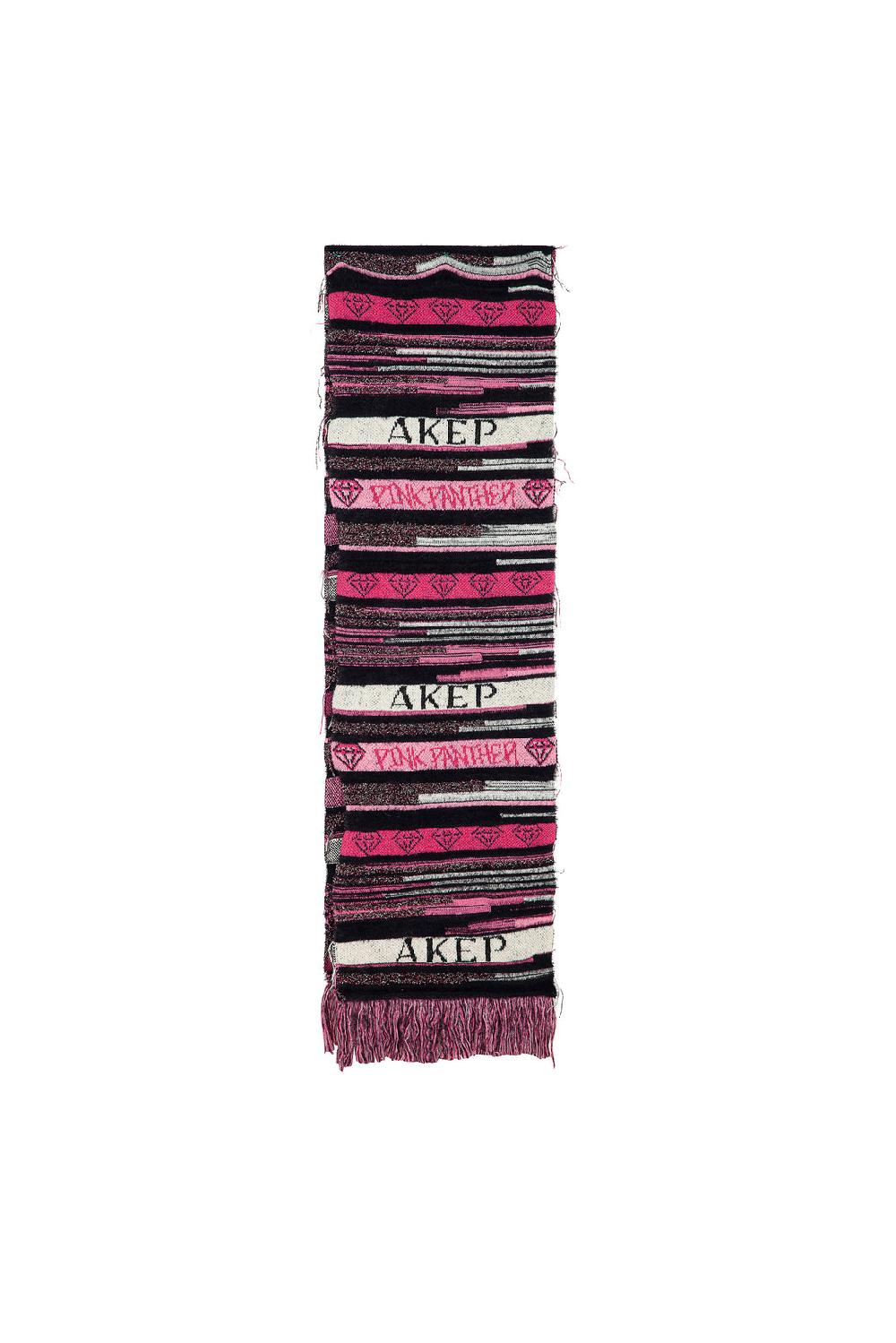 Akep SCIARPA JACQUARD PIQUET - CAPSULE "AKEP X PINK PANTER"