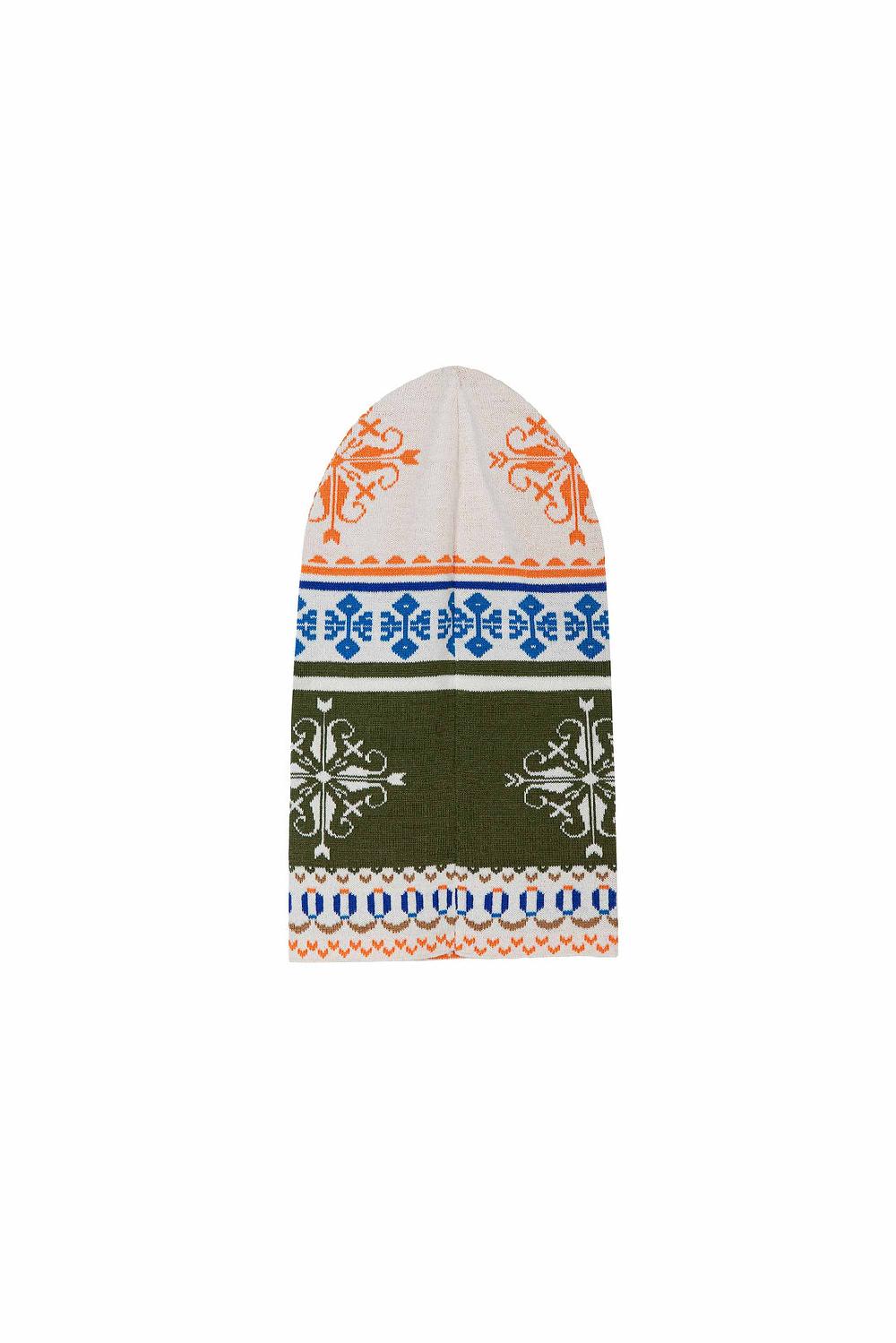 Akep BALACLAVA AKEP IN JACQUARD CON PATCH Prezzo Ridotto