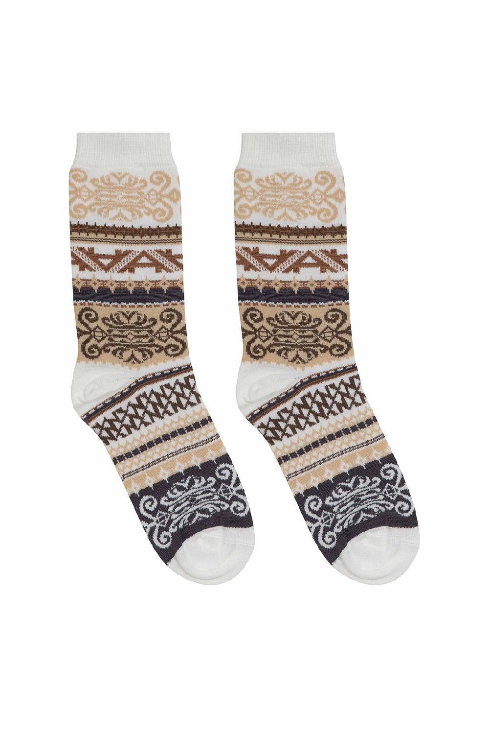 Akep CALZINI CORTI AKEP IN TESSUTO JACQUARD Offerta