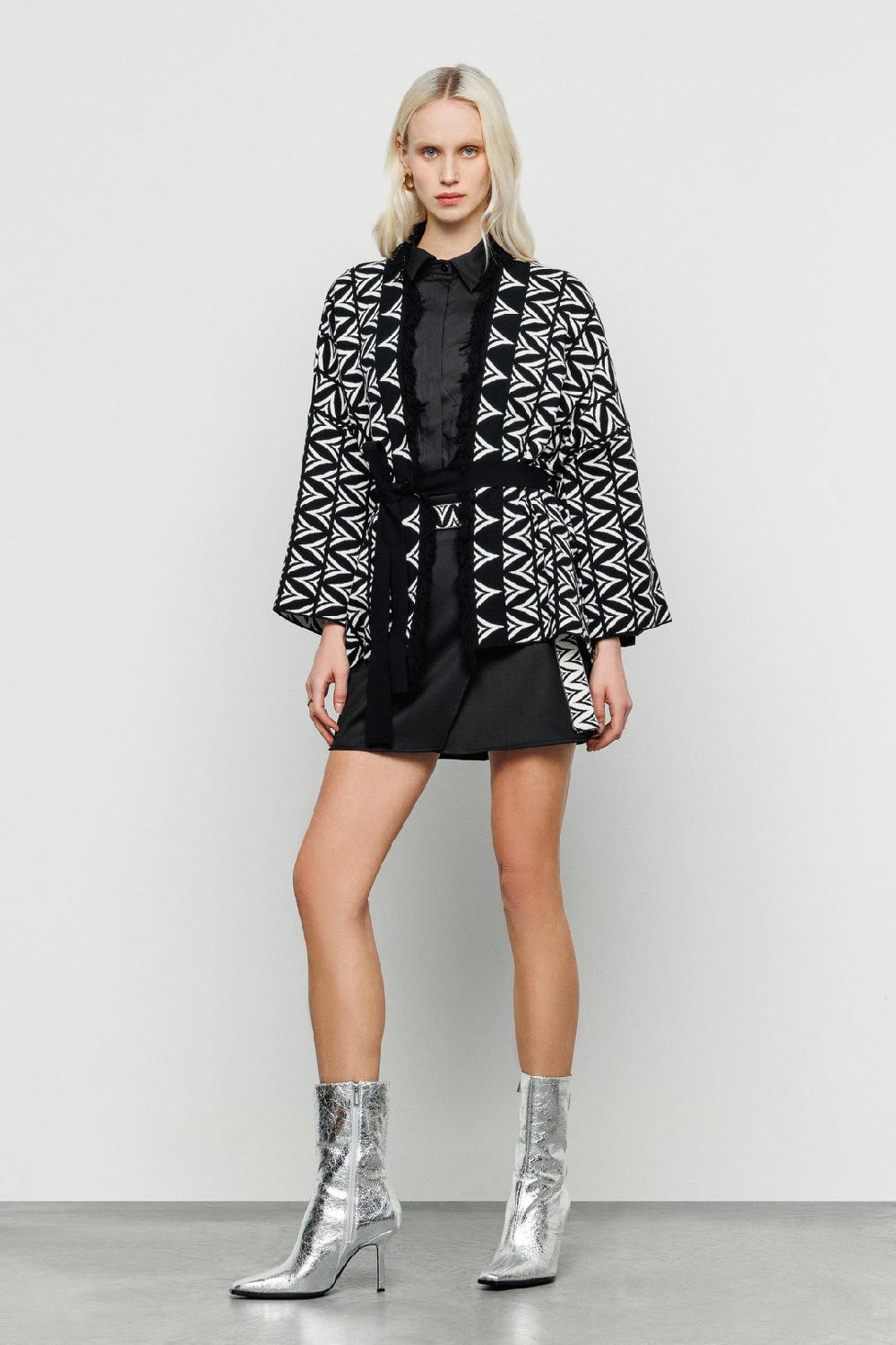 Akep CAMICIA OVERSIZE AKEP CON DETTAGLIO STRASS