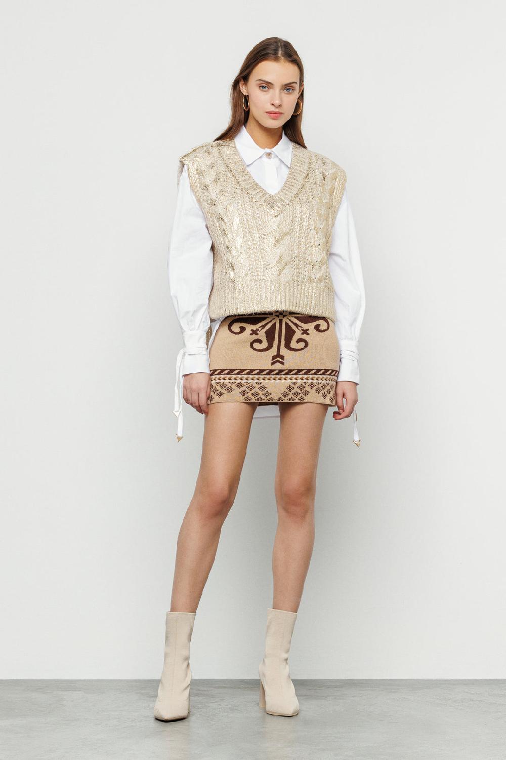 Akep CAMICIA OVERSIZE AKEP CON LACCETTI AI POLSI