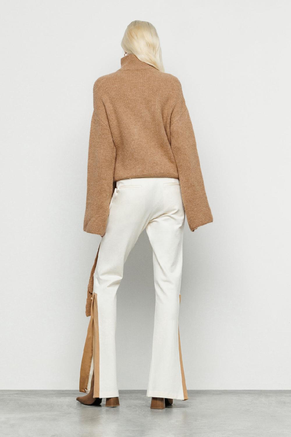 Akep PULLOVER AKEP A COLLO ALTO CON FUSCIACCA LATERALE Negozio
