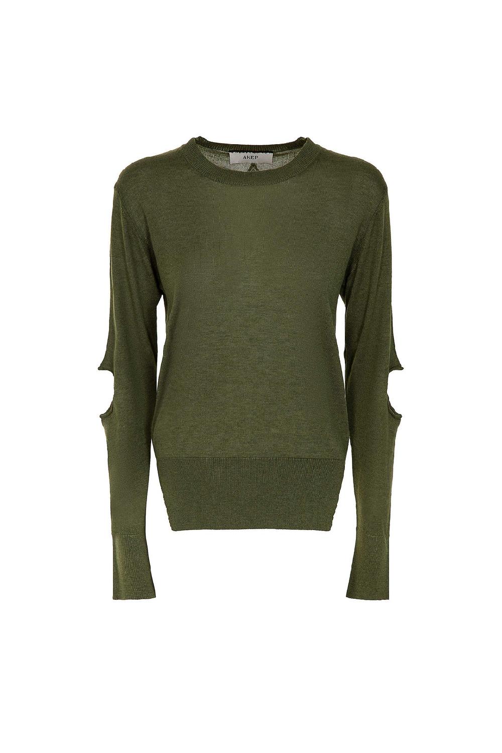 Akep MAGLIA AKEP GIROCOLLO CUT OUT SUI GOMITI Negozi Online