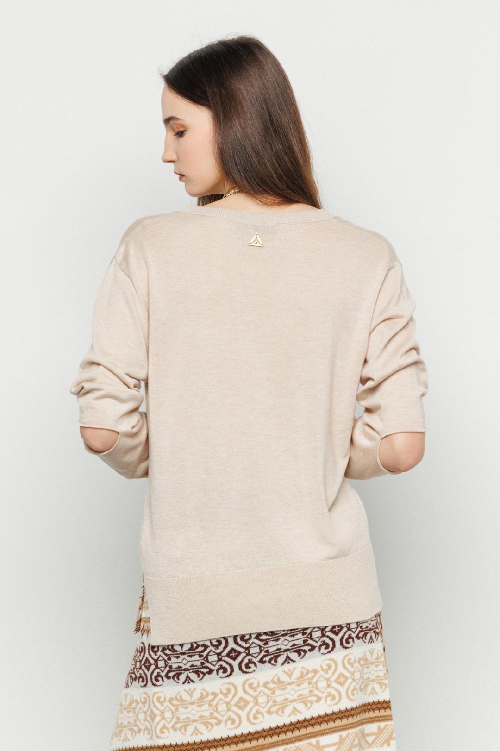 Akep MAGLIA CUT OUT AKEP CON SCOLLO A V Shopping Online