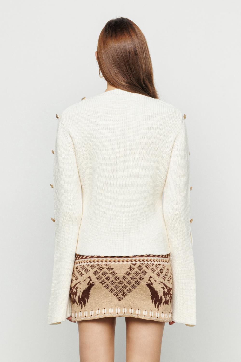 Akep MINIGONNA AKEP IN MAGLIA JACQUARD Offerte