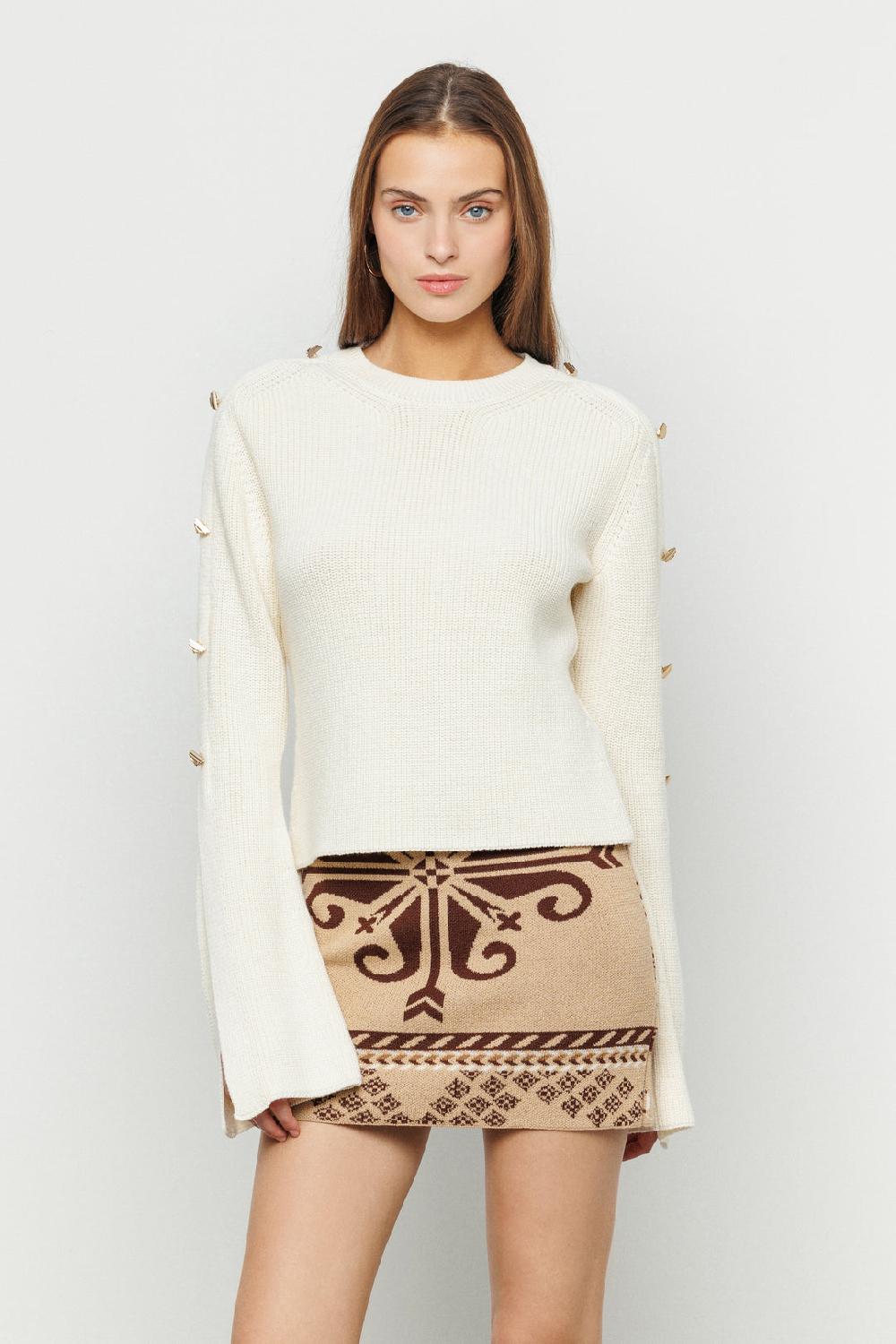 Akep MINIGONNA AKEP IN MAGLIA JACQUARD Offerte