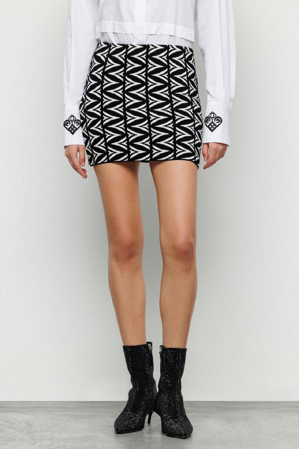 Akep MINIGONNA JACQUARD ALLOVER LOGO AKEP Hotsell