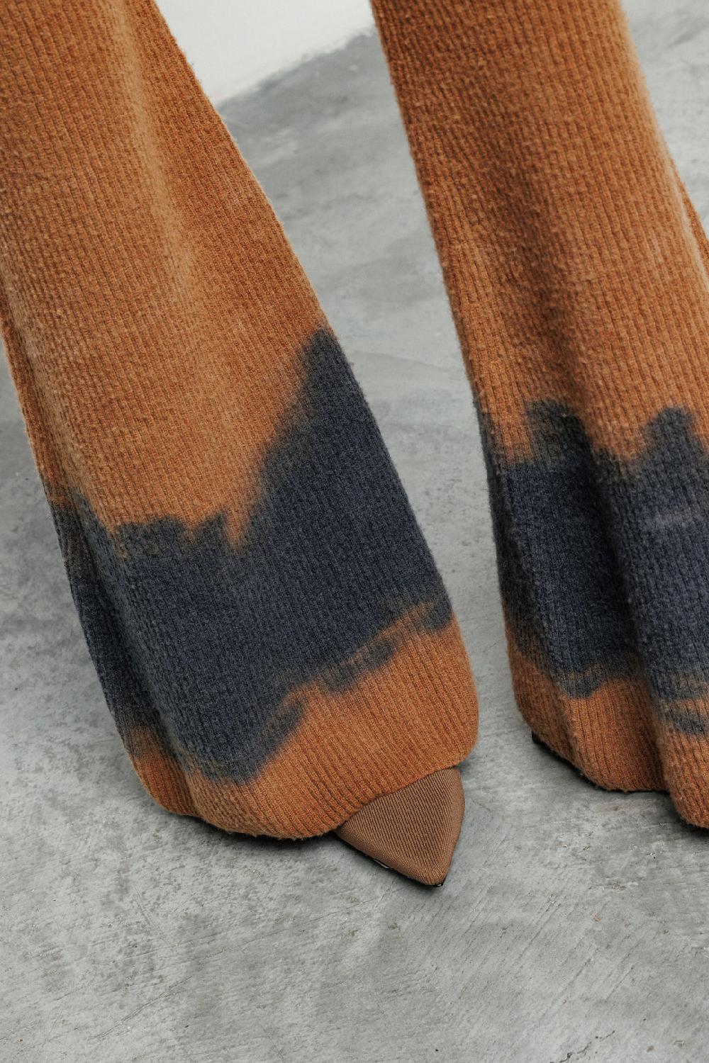 Akep PANTALONE AKEP A ZAMPA EFFETTO TIE&DIE Vendita Economica