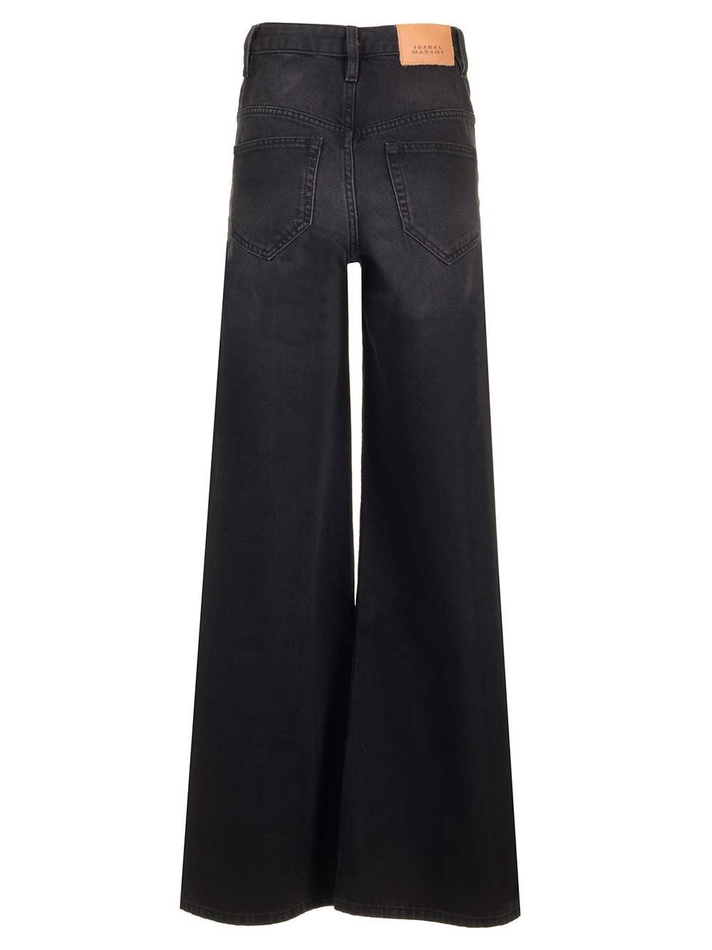 Al Duca D'Aosta Isabel Marant Jeans vita alta "Lemony" Outlet