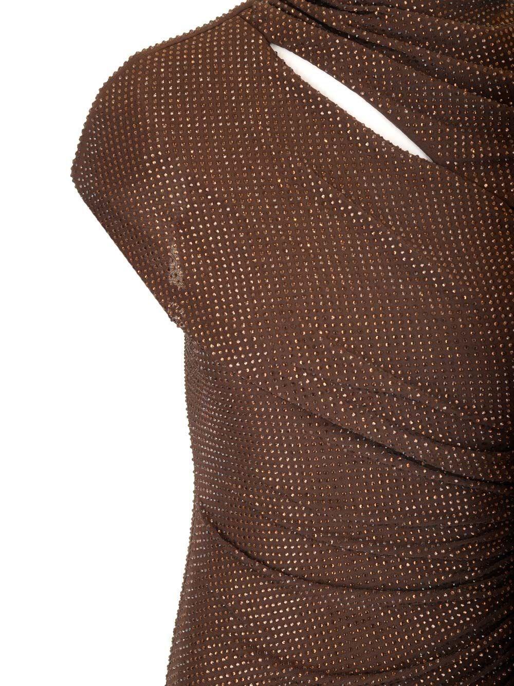 Al Duca D'Aosta Self-portrait Abito midi in mesh Saldi Di Fabbrica