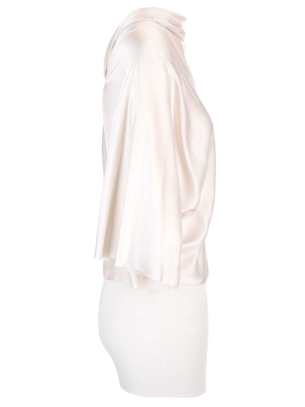 Al Duca D'Aosta Rick Owens Top in charmeuse Promozione