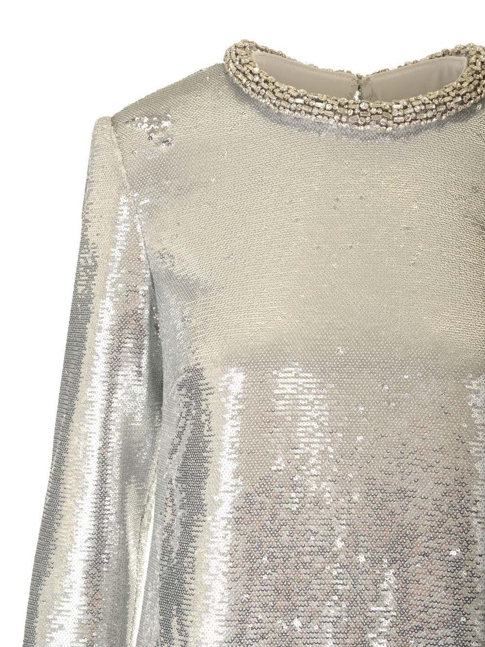 Al Duca D'Aosta Roland Mouret Miniabito a maniche lunghe con paillettes Spedizione Gratuita