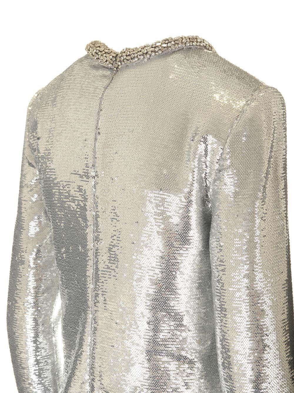 Al Duca D'Aosta Roland Mouret Miniabito a maniche lunghe con paillettes Spedizione Gratuita