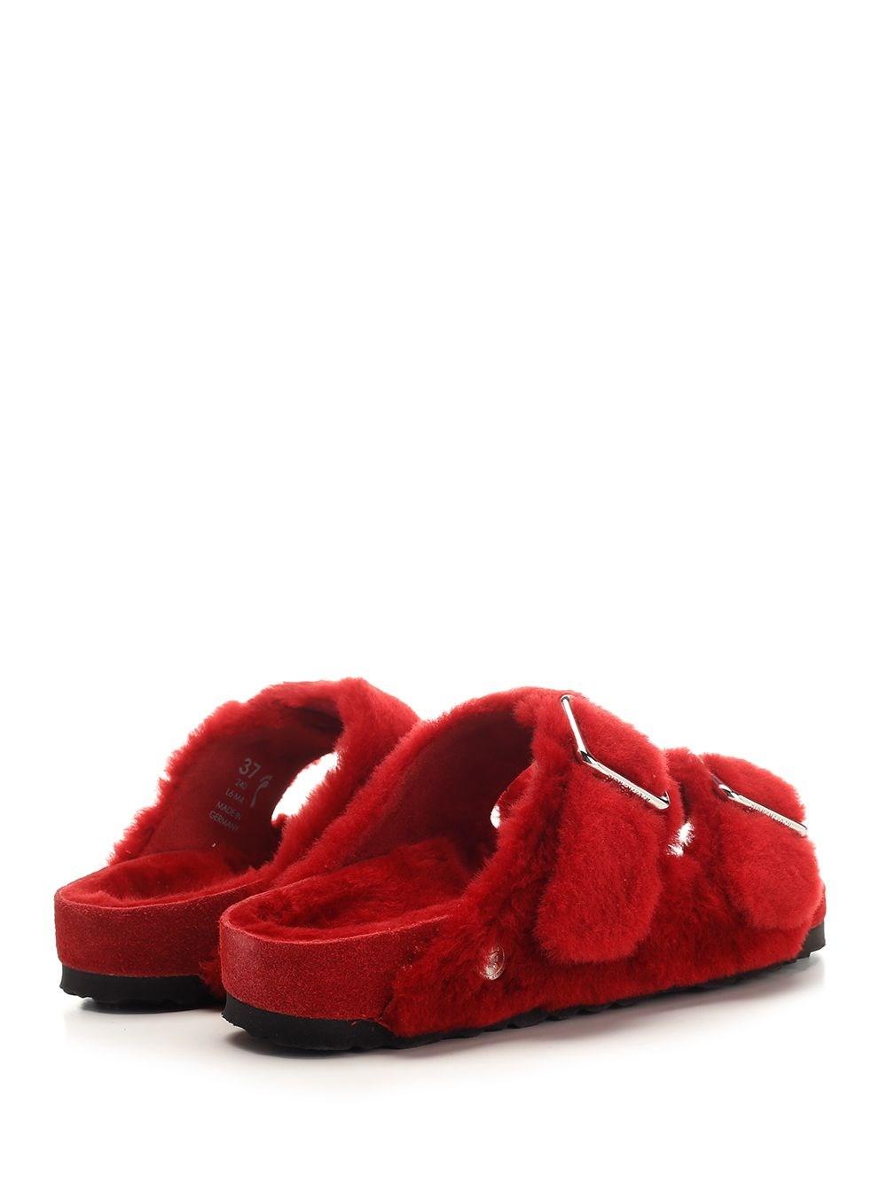 Al Duca D'Aosta Birkenstock 1774 Sandalo "Arizona" in shearling In Linea
