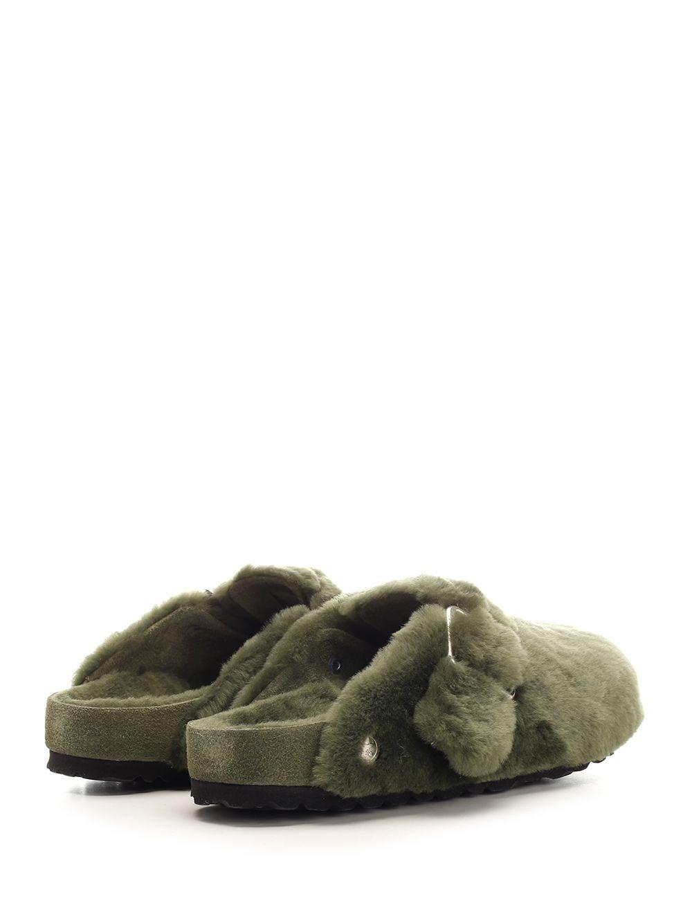 Al Duca D'Aosta Birkenstock 1774 Sabot "Boston" in shearling Nuovo