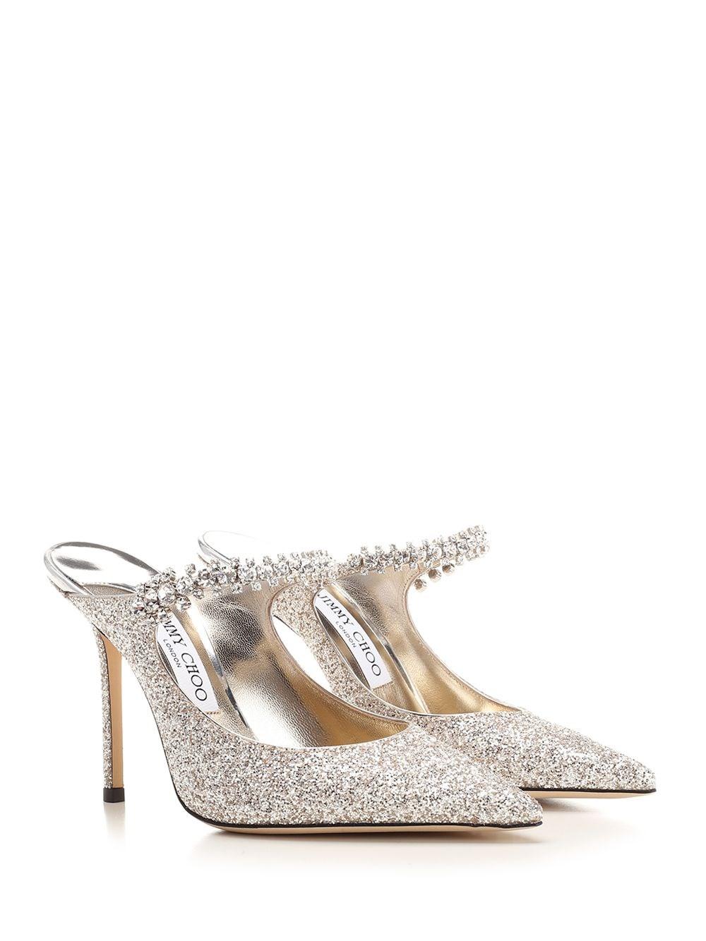 Al Duca D'Aosta Jimmy Choo Sabot con tacco "Bing" Soddisfazione Garantita
