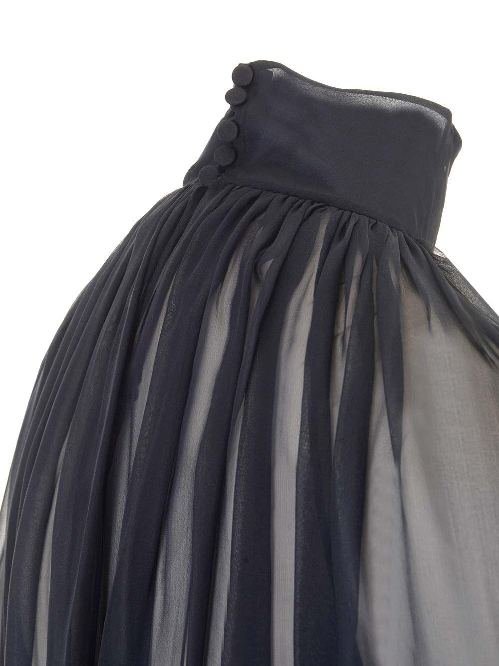Al Duca D'Aosta Saint Laurent Blusa trasparente Fino Al -60%