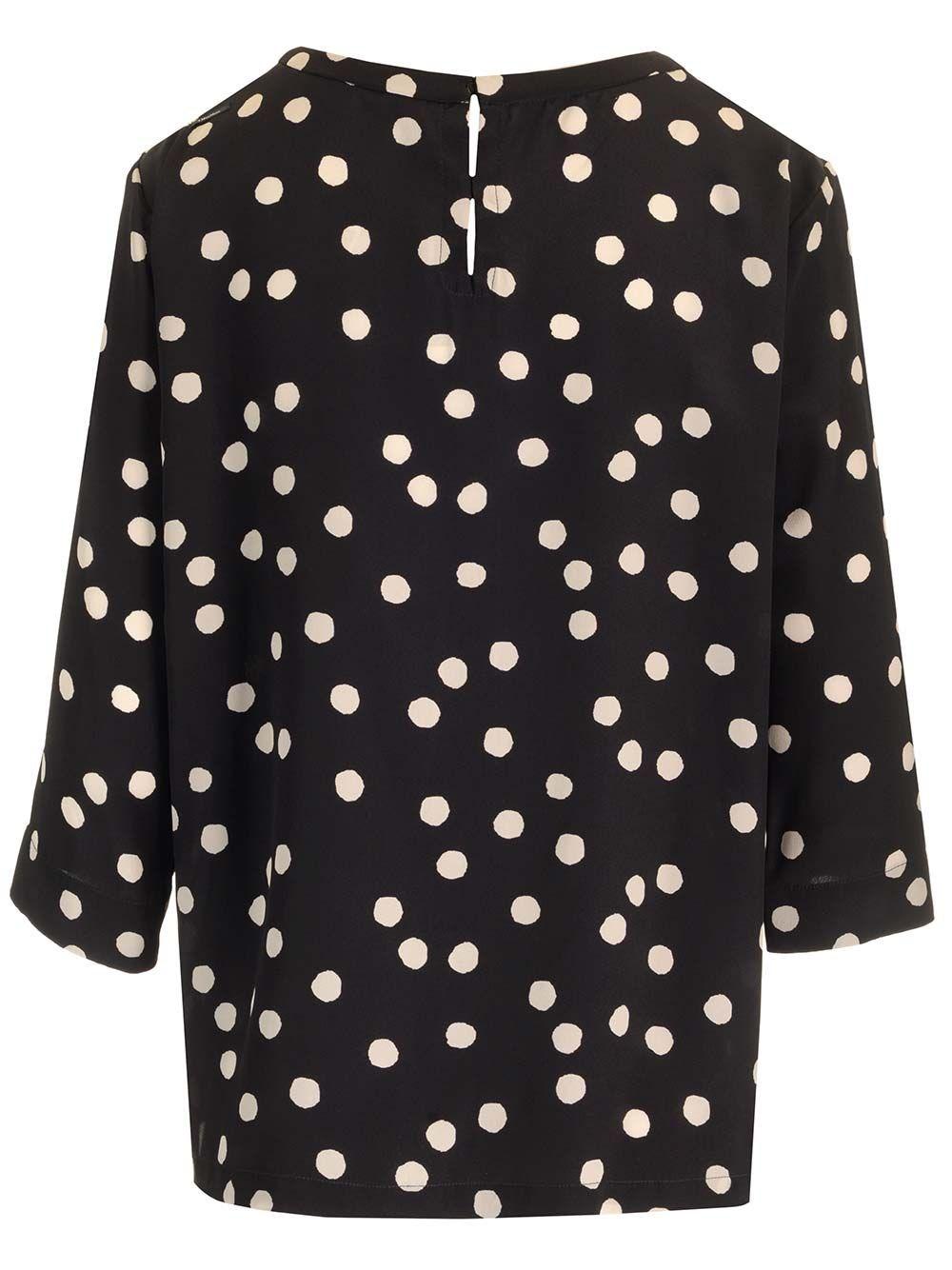 Al Duca D'Aosta 's Max Mara Blusa "Arturo" in crepe Shopping Online