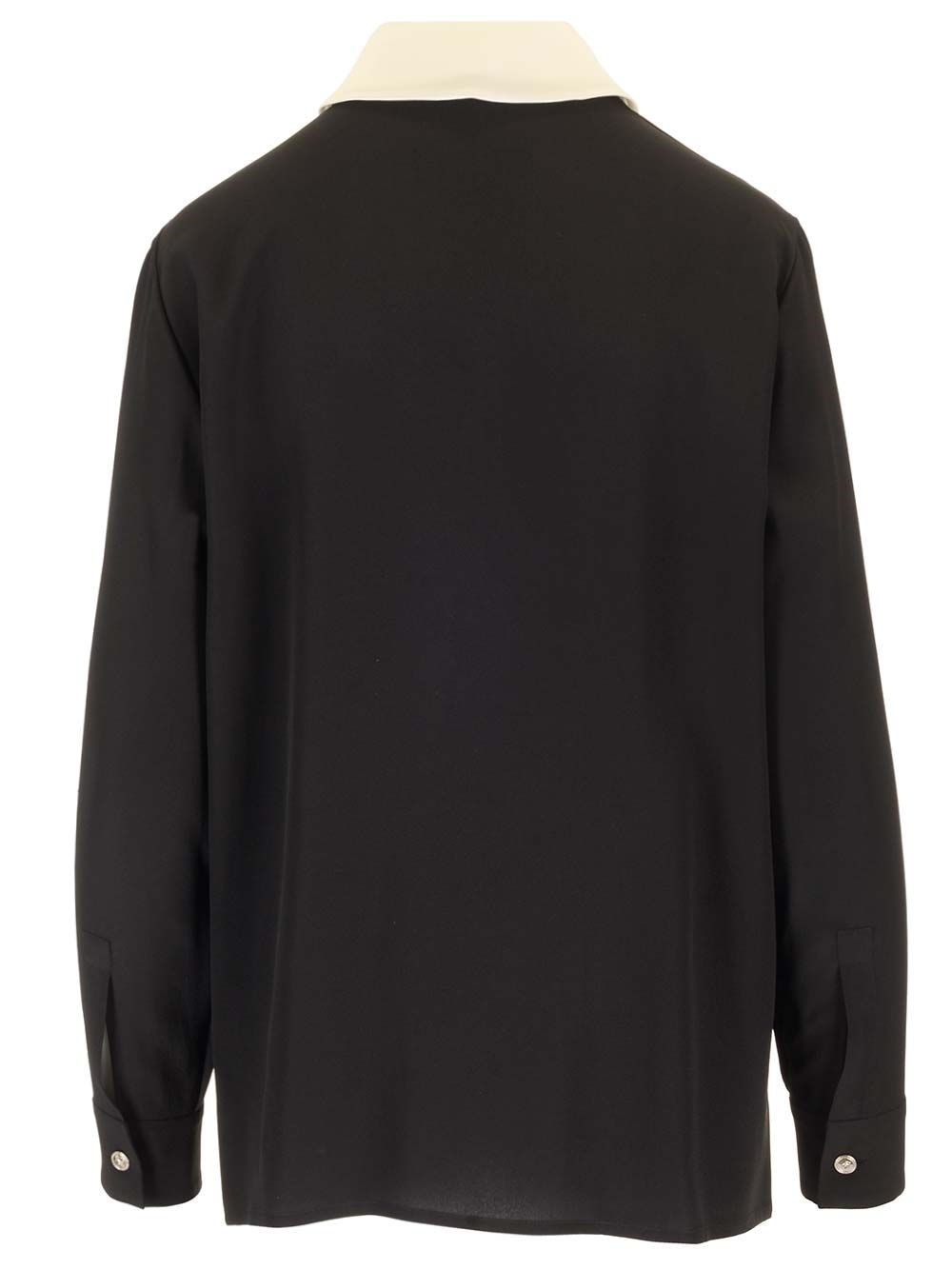 Al Duca D'Aosta Versace Blusa in crepe de chine Sottocosto