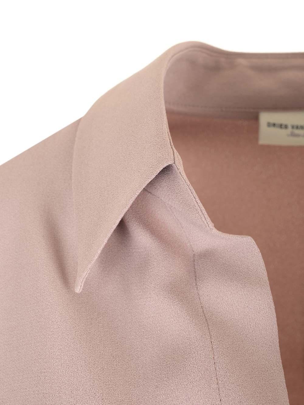 Al Duca D'Aosta Dries Van Noten Top avvolgente a maniche lunghe Convenienza