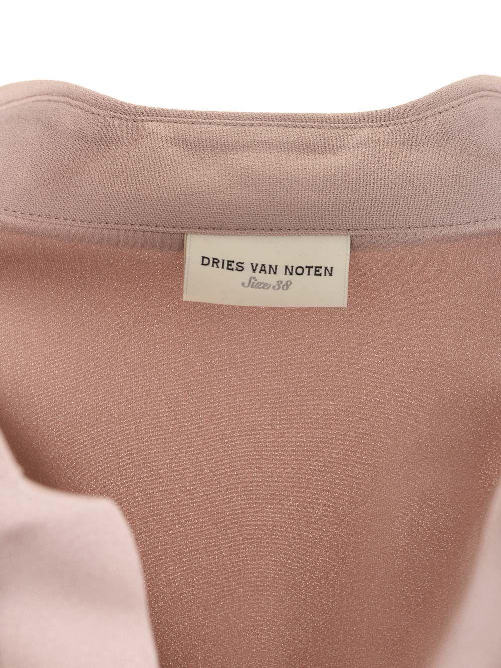 Al Duca D'Aosta Dries Van Noten Top avvolgente a maniche lunghe Convenienza