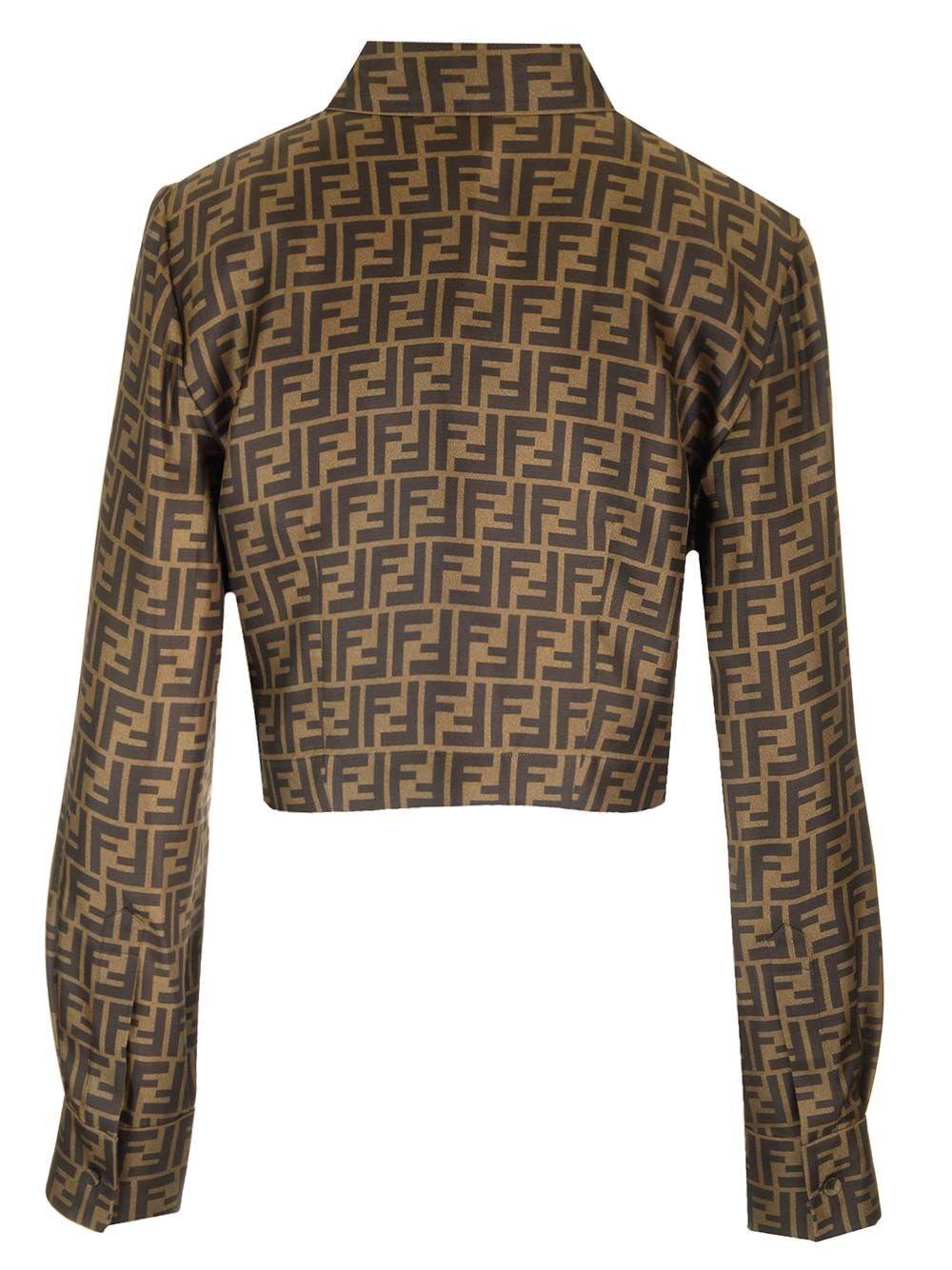 Al Duca D'Aosta Fendi Camicia corta in twill Novità