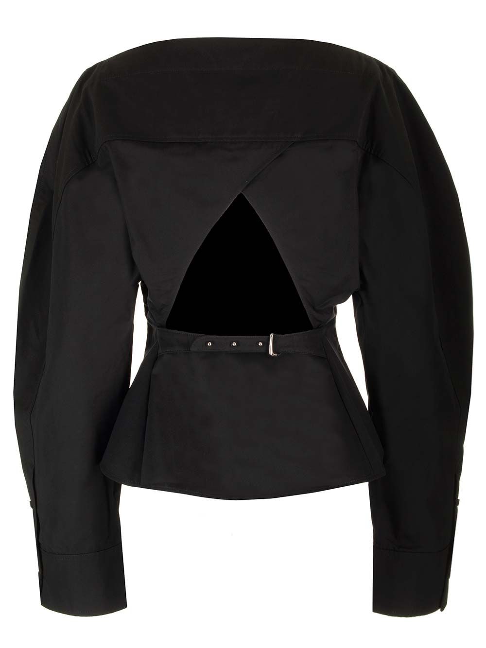 Al Duca D'Aosta Jacquemus Camicia "Barco" nera Negozio