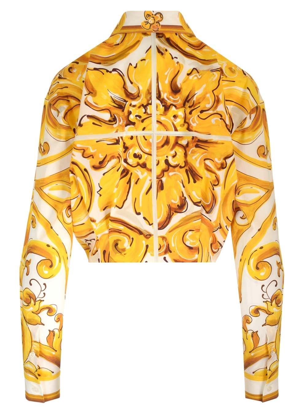 Al Duca D'Aosta Dolce & Gabbana Camicia cropped Italy