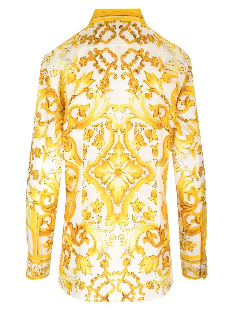 Al Duca D'Aosta Dolce & Gabbana Camicia in twill di seta Italia