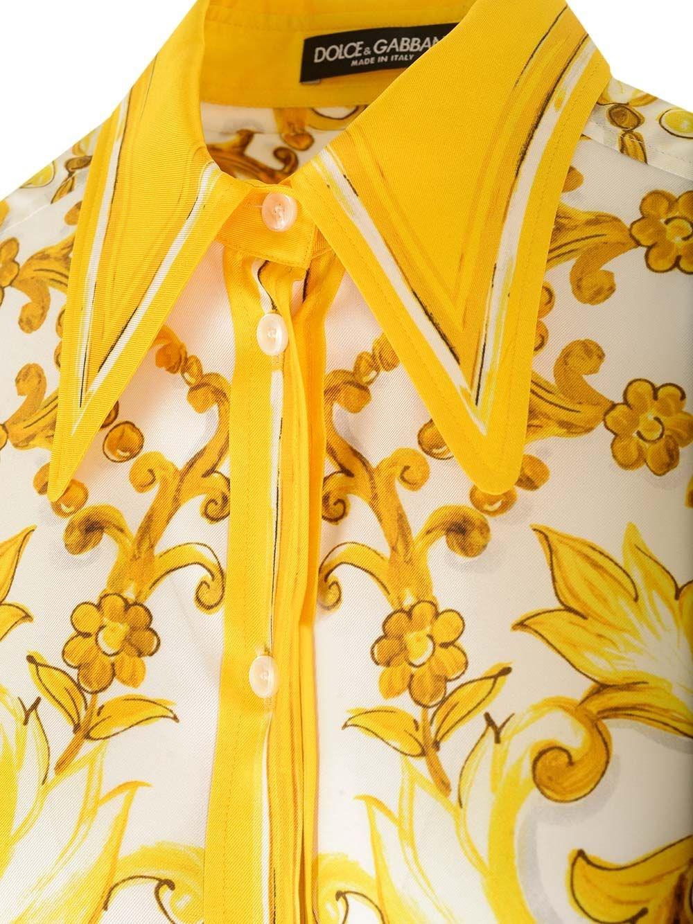 Al Duca D'Aosta Dolce & Gabbana Camicia in twill di seta Italia