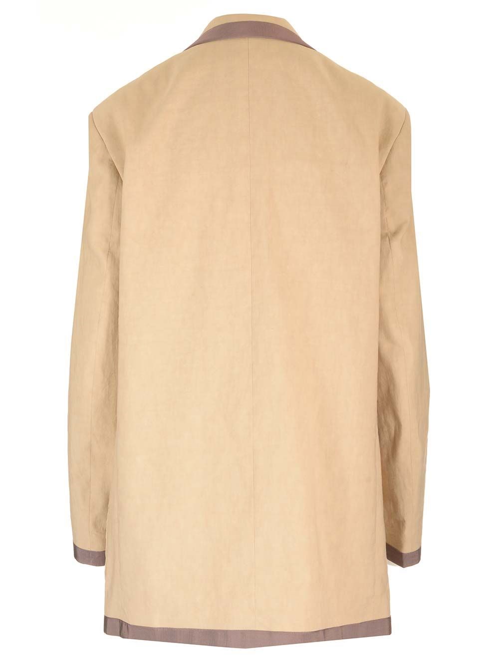 Al Duca D'Aosta Dries Van Noten Blazer in lino e cotone Convenienza