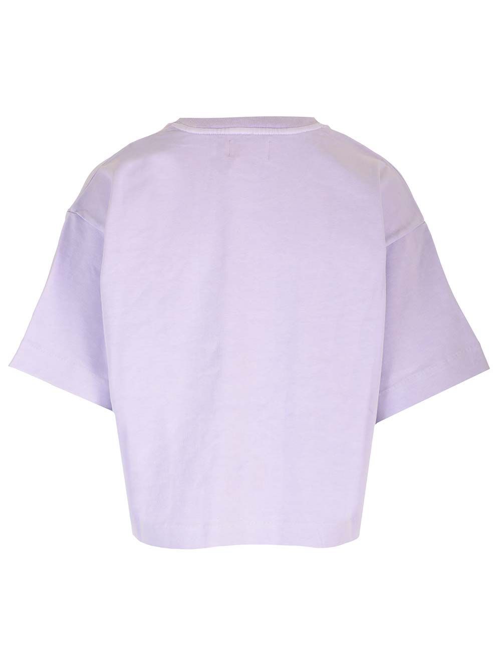 Al Duca D'Aosta Autry T-shirt cropped lilla Vendite Flash