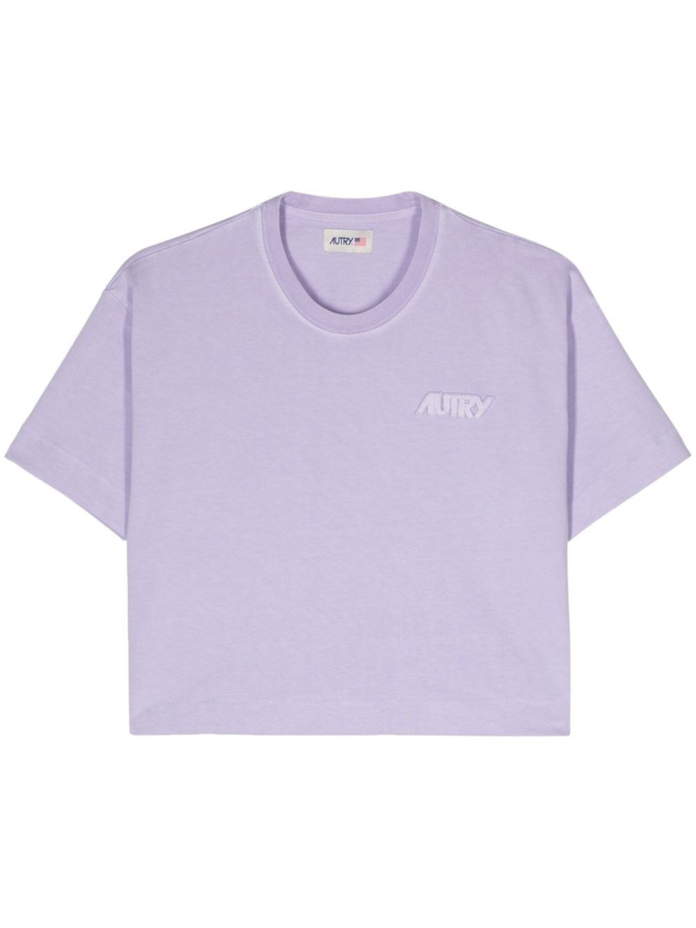 Al Duca D'Aosta Autry T-shirt cropped lilla Vendite Flash
