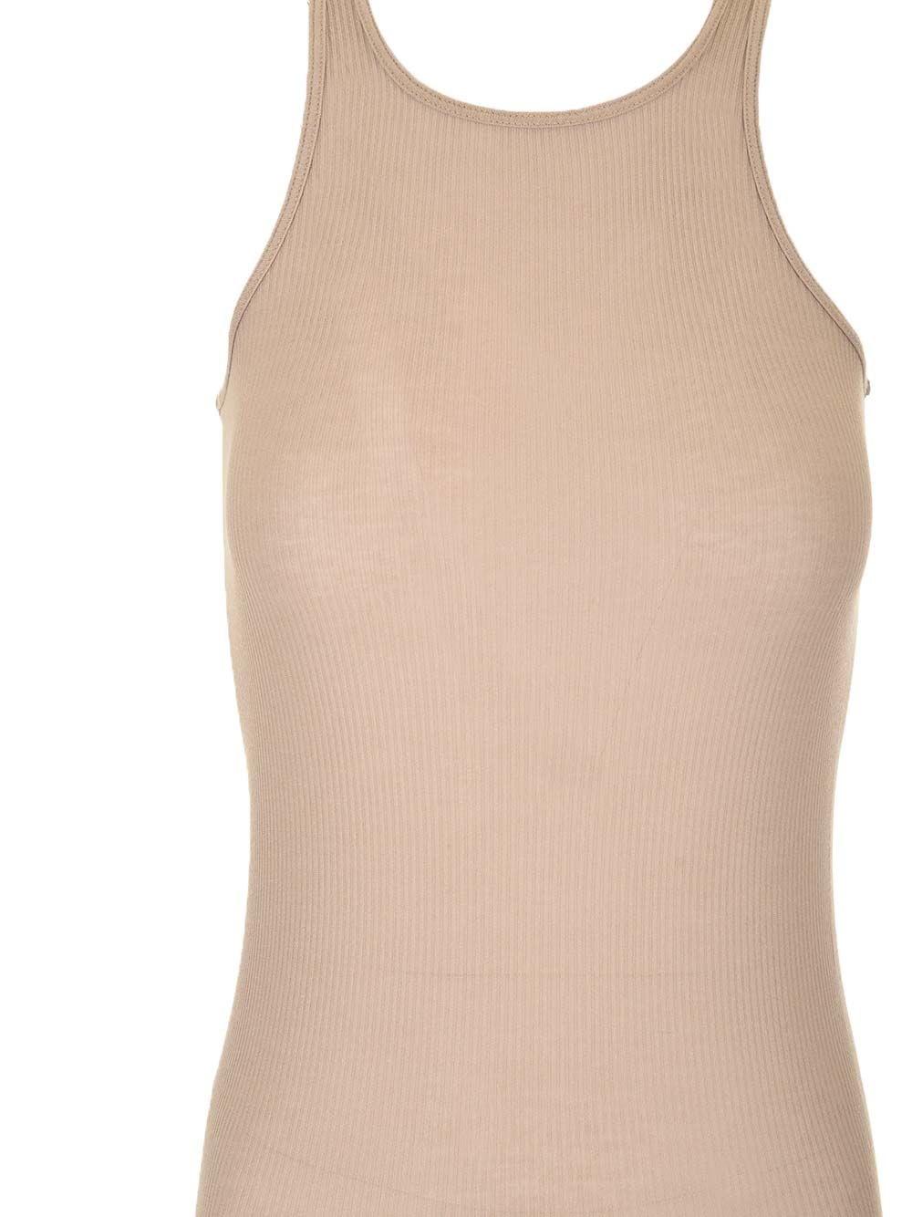 Al Duca D'Aosta Rick Owens Abito lungo in jersey a costine Nuovo