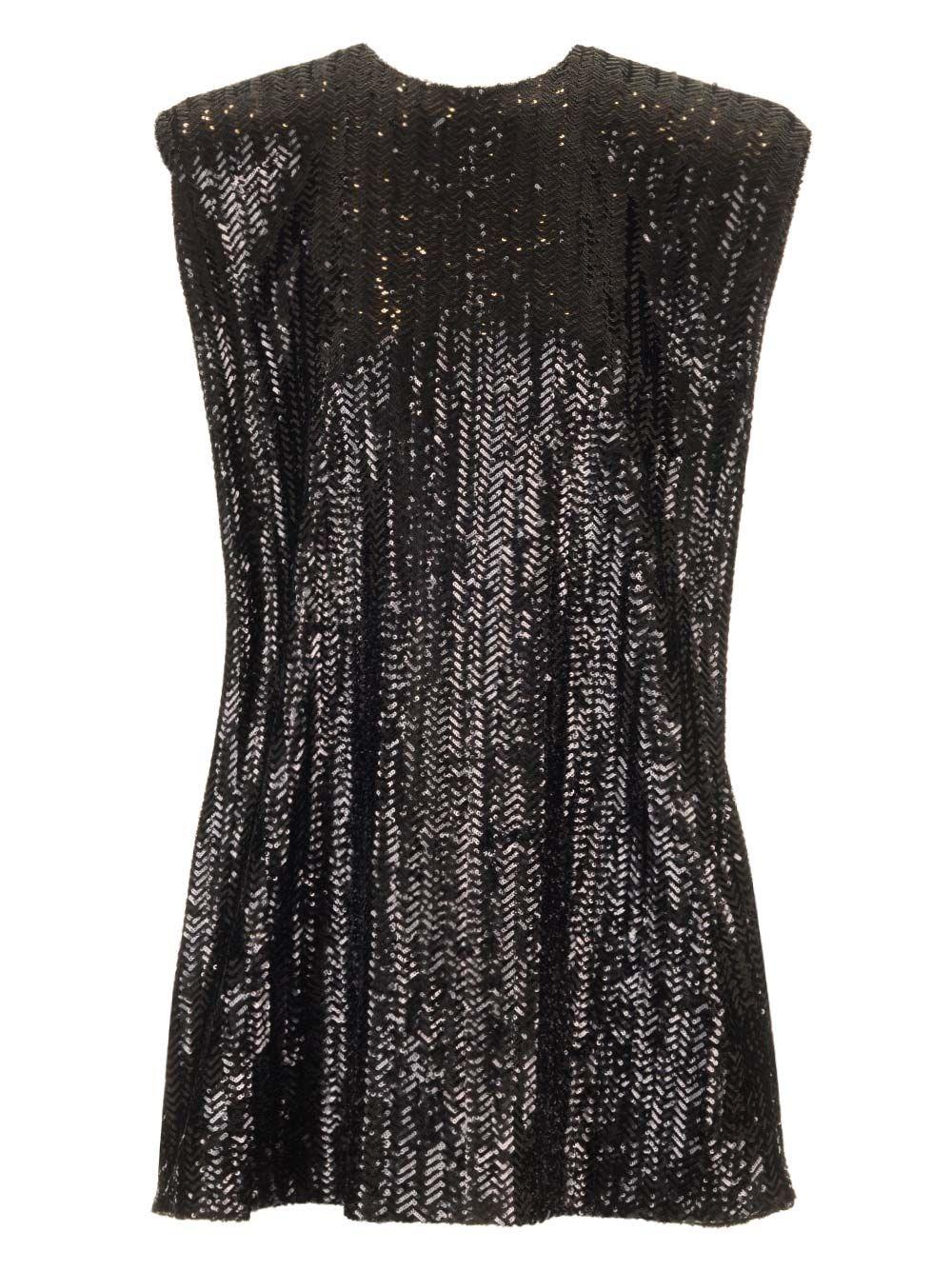 Al Duca D'Aosta Golden Goose Abito corto full paillettes
