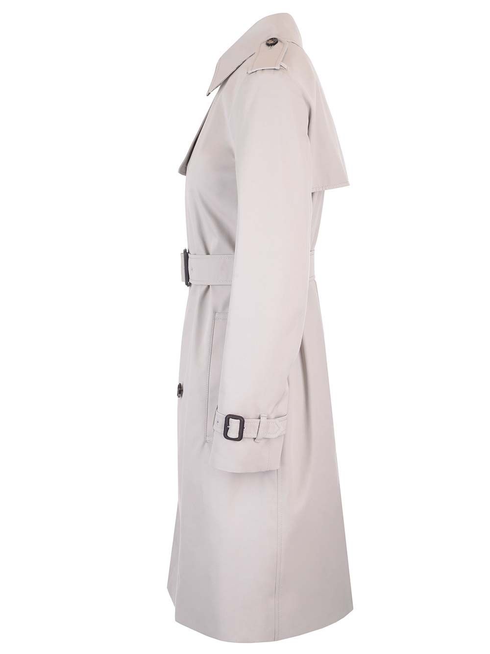 Al Duca D'Aosta Burberry Trench medio in misto cotone Hotsell