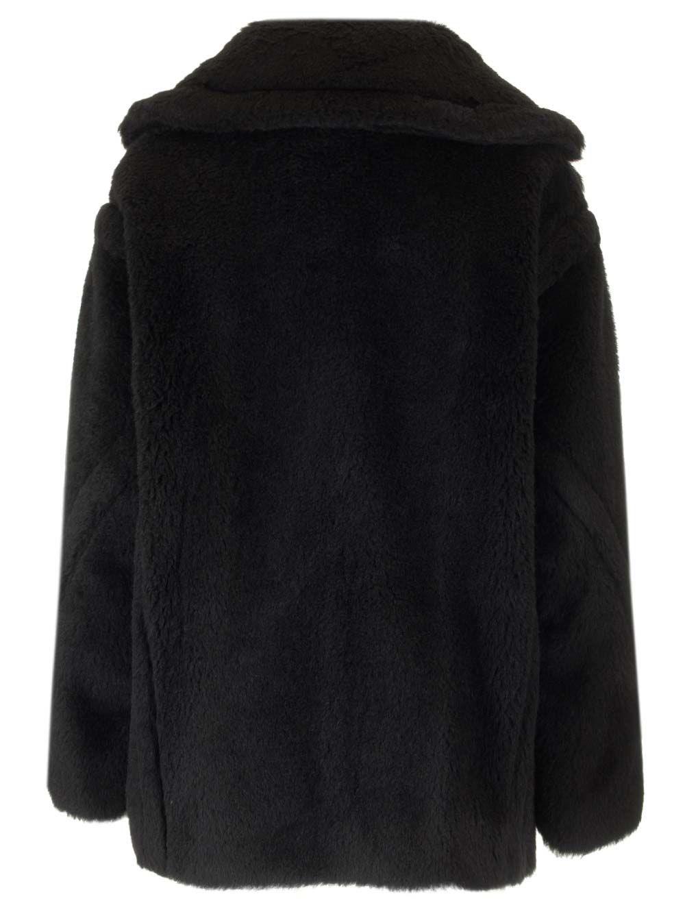 Al Duca D'Aosta Max Mara Cappotto in tessuto Teddy In Saldo