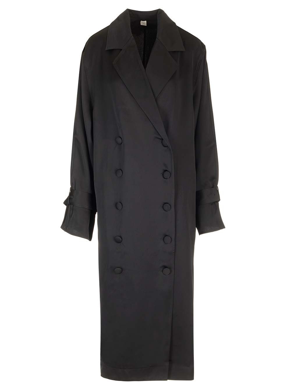 Al Duca D'Aosta Toteme Trench in satin Nuova