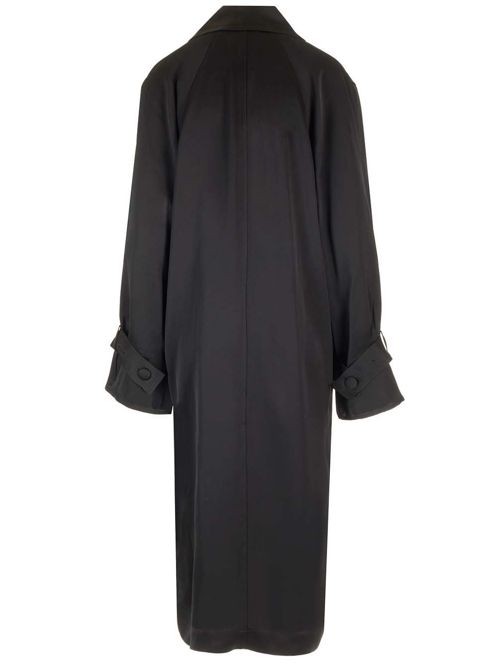 Al Duca D'Aosta Toteme Trench in satin Nuova