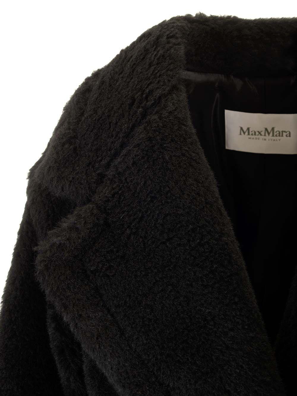Al Duca D'Aosta Max Mara Giubbotto crop in tessuto Teddy Bestseller
